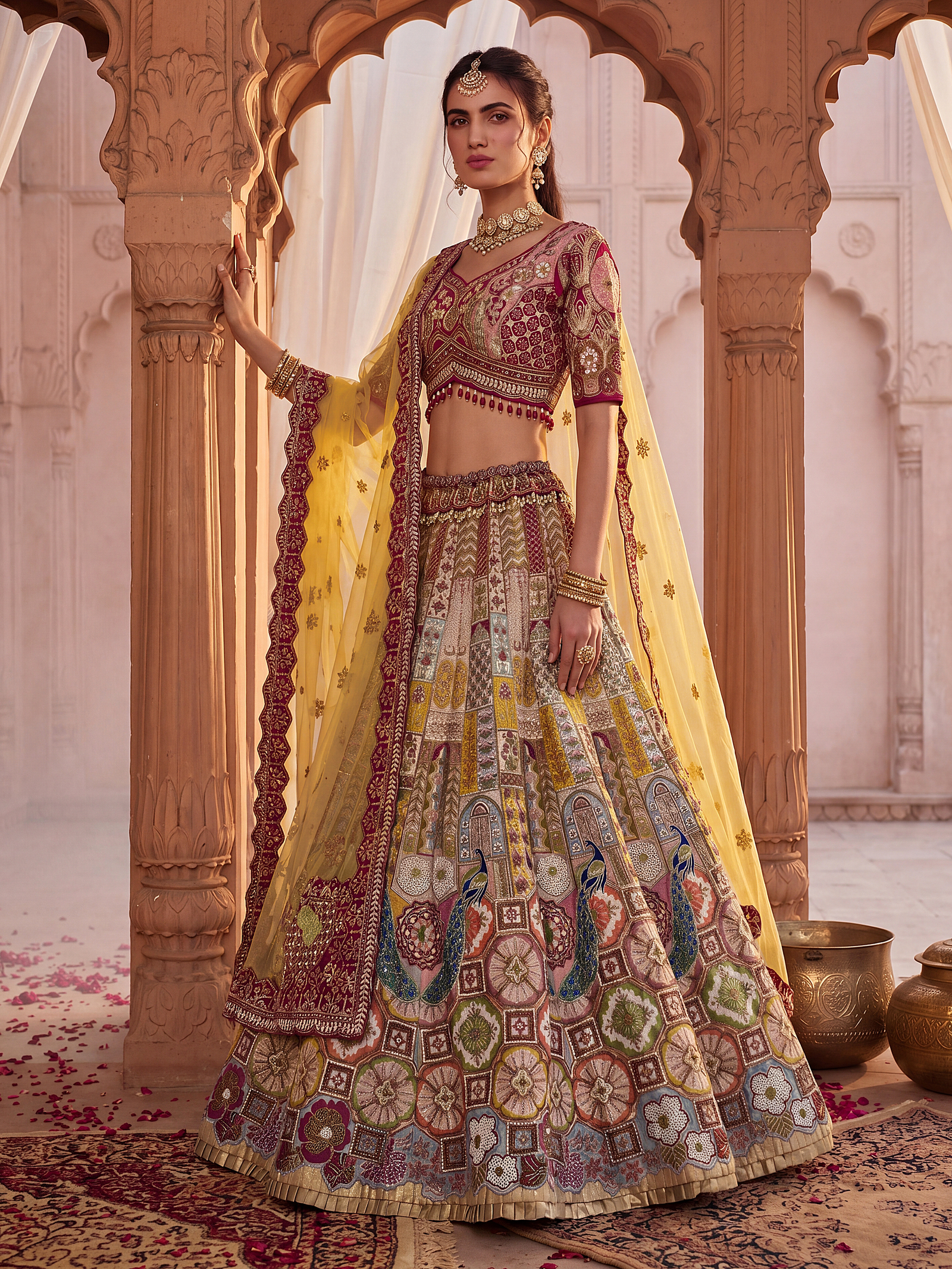 The Mayura Lehenga Choli